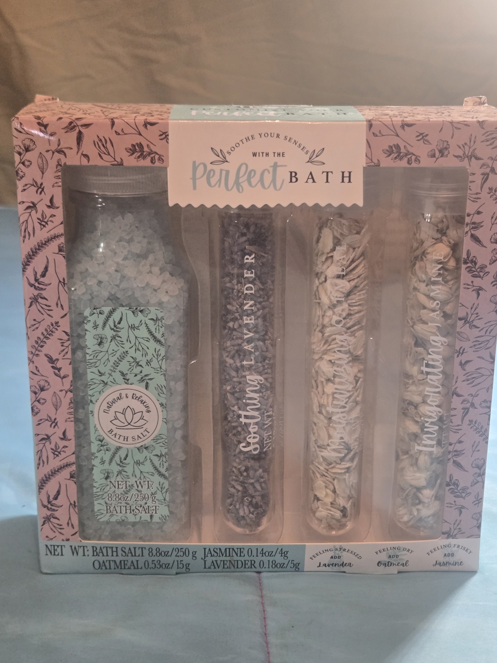 U Style Customize Your Bath Set- Including 3 Different Scents And Mesh Bag!